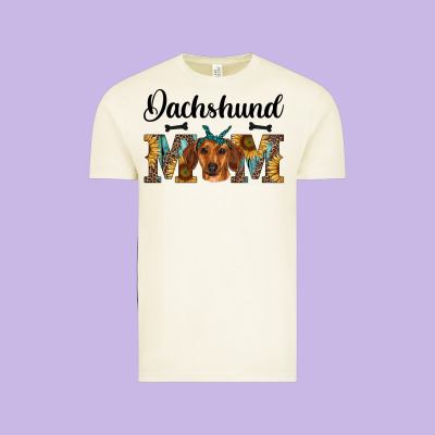 Western Dachshund Mom Vintage Tee Designed By Ranaportraitstore