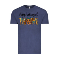 Vintage Denim western dachshund mom Vintage Tee - RanaPortraitStore