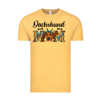 Vintage Mustard western dachshund mom Vintage Tee - RanaPortraitStore
