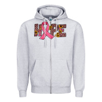 Heather Grey hope Zipper Hoodie - JahusDesignShop