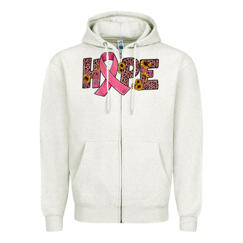 Hope Zipper Hoodie by JahusDesignShop | Teevron