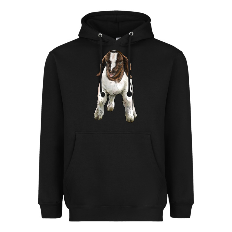 Baby Boer Goat Heavyweight Hoodie by LillyAllenDesigns | Teevron