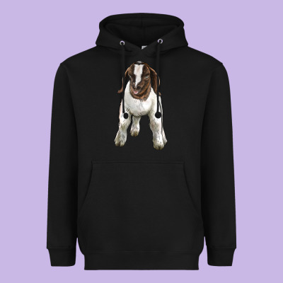 Baby Boer Goat Heavyweight Hoodie Designed By Lillyallendesigns