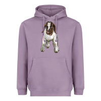 Lavender baby boer goat Heavyweight Hoodie - LillyAllenDesigns