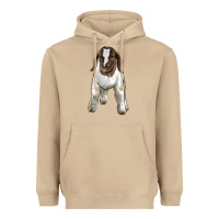 Mushroom baby boer goat Heavyweight Hoodie - LillyAllenDesigns