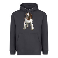 Smoke baby boer goat Heavyweight Hoodie - LillyAllenDesigns