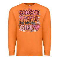 Carrot cancer picked the wrong girl malia Premium Sweatshirt - MaliasSmallBusiness