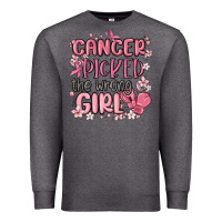 Cancer Picked The Wrong Girl Malia Premium Sweatshirt | Teevron