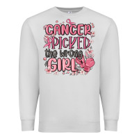 Dove Grey cancer picked the wrong girl malia Premium Sweatshirt - MaliasSmallBusiness