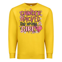 Lemon cancer picked the wrong girl malia Premium Sweatshirt - MaliasSmallBusiness