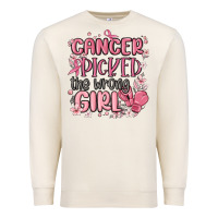 Sandshell cancer picked the wrong girl malia Premium Sweatshirt - MaliasSmallBusiness