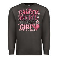 Smoke cancer picked the wrong girl malia Premium Sweatshirt - MaliasSmallBusiness