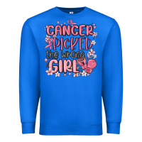True Royal cancer picked the wrong girl malia Premium Sweatshirt - MaliasSmallBusiness