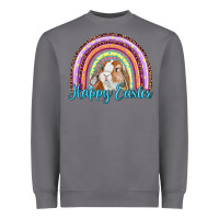 Storm happy easter rainbow bunny Heavyweight Sweatshirt - RanaPortraitStore