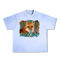 Grape Ice wild soul fox with dream catcher Urban Heavy Tee - BarkalooDesign