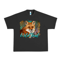 Pigment Black wild soul fox with dream catcher Urban Heavy Tee - BarkalooDesign