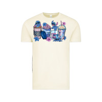 Stitch Coffee Cups Vintage Tee | Teevron