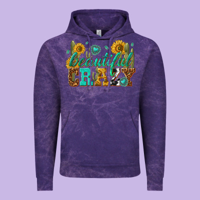 Vintage Hoodie beautiful crazy