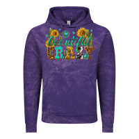 Cloud Purple beautiful crazy Vintage Hoodie - texasbilliewilder