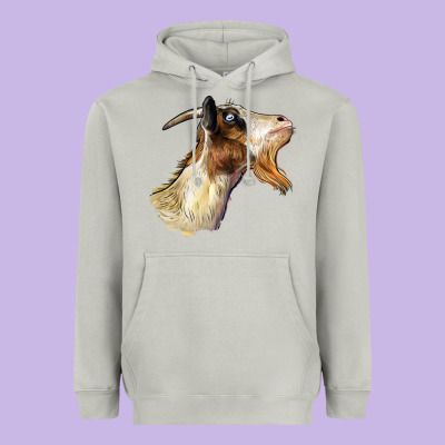 Tennessee Goat Head Heavyweight Hoodie Designed By Lillyallendesigns
