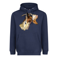Navy Tennessee Goat Head Heavyweight Hoodie - LillyAllenDesigns