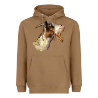 Toasted Coconut Tennessee Goat Head Heavyweight Hoodie - LillyAllenDesigns