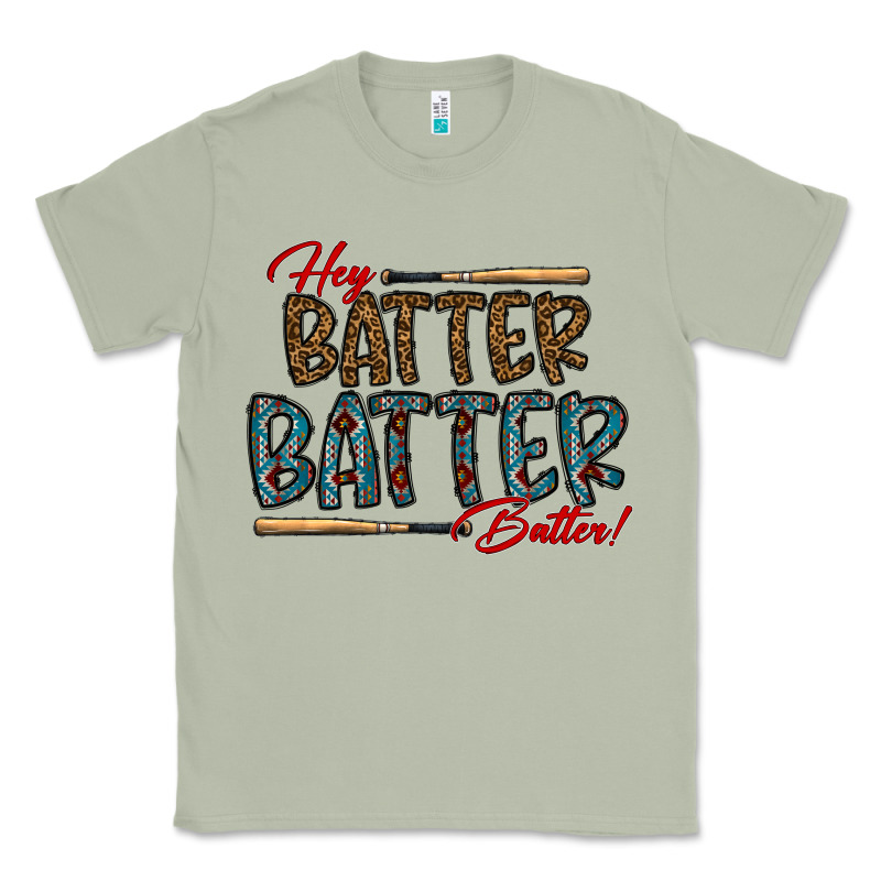 Hey Batter Batter Batter Classic Tee by CowhideDigitalArt | Teevron