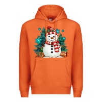 Carrot christmas snowman Premium Hoodie - MaliasSmallBusiness