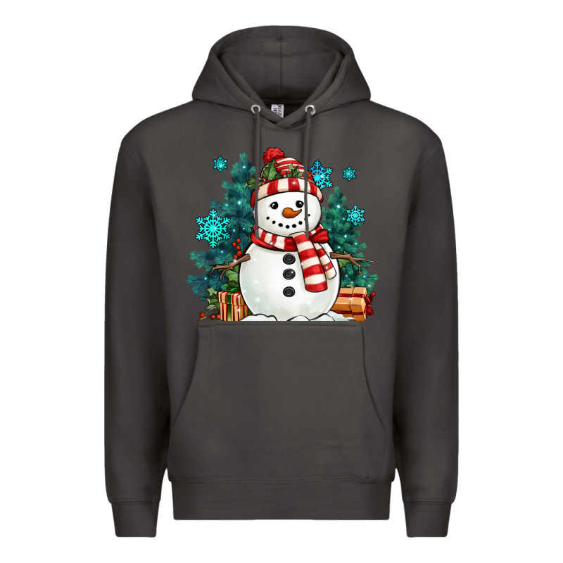 Christmas Snowman Premium Hoodie by MaliasSmallBusiness | Teevron