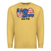 Antique Gold usa since 1776 Premium Sweatshirt - MaliasSmallBusiness
