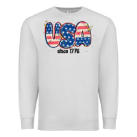 Dove Grey usa since 1776 Premium Sweatshirt - MaliasSmallBusiness