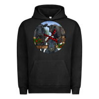 Pigment Black Black Angus Family Urban Hoodie - RanaPortraitStore