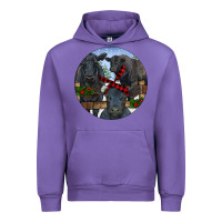 Tulip Black Angus Family Urban Hoodie - RanaPortraitStore