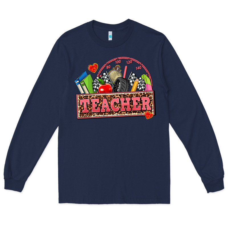 Race Teacher Long Sleeve Tee by AdoDesignShop | Teevron