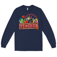 Navy race teacher Long Sleeve Tee - AdoDesignShop