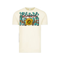 Vintage Arctic western blessed mom with sunflower Vintage Tee - texasbilliewilder