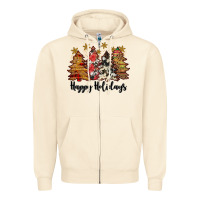 Sandshell happy holidays Zipper Hoodie - JahusDesignShop