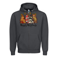 Smoke happy holidays Zipper Hoodie - JahusDesignShop