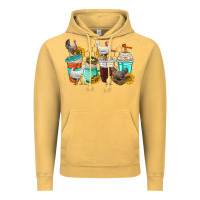 Vintage Mustard chicken coffee cups Vintage Hoodie - texasbilliewilder