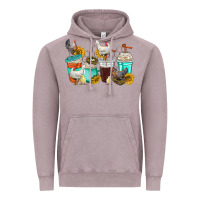 Vintage Zinc chicken coffee cups Vintage Hoodie - texasbilliewilder