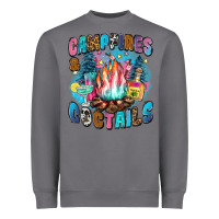 Storm campfires and coctails Heavyweight Sweatshirt - Zillion Design Studio