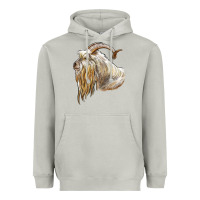 Moon Dust kiko goat face Heavyweight Hoodie - LillyAllenDesigns