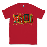 Red mini christmas Classic Tee - FaDigitalArtStudio