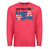 Cardinal god bless america Premium Sweatshirt - MaliasSmallBusiness