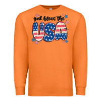 Carrot god bless america Premium Sweatshirt - MaliasSmallBusiness