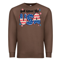 Chestnut god bless america Premium Sweatshirt - MaliasSmallBusiness
