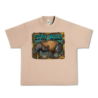 Burro stay wild aztec bison Urban Heavy Tee - RanaPortraitStore