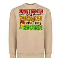Mushroom juneteenth was a promise what was broken Heavyweight Sweatshirt - texasbilliewilder