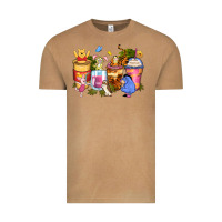 Vintage Camel cartoon characters coffee cups Vintage Tee - Zillion Design Studio