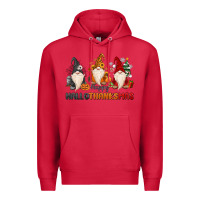 Cardinal Happy Hallothanksmas Premium Hoodie - MaliasSmallBusiness